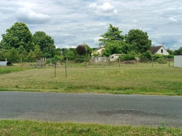 Terrain constructible de 400 m² à Briare en environnement calme