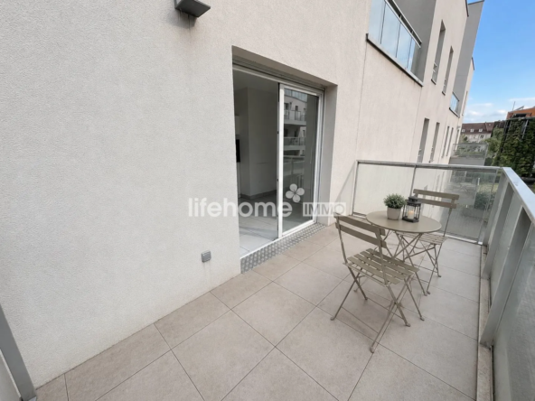 Appartement 2 pièces lumineux à Schiltigheim de 42,27 m² avec balcon