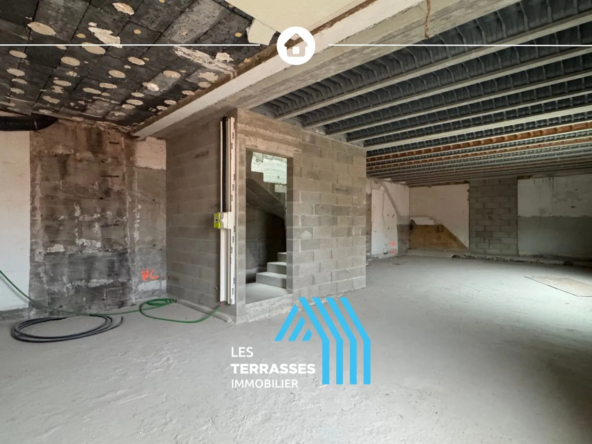 Plateau brut de 80 m² à Montélimar, potentiel d'aménagement et rentabilité assurée