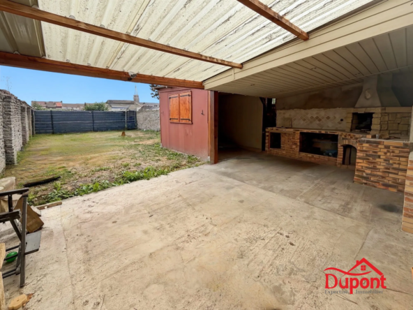 Maison semi-individuelle avec jardin, 4 chambres à Denain - Belle opportunité