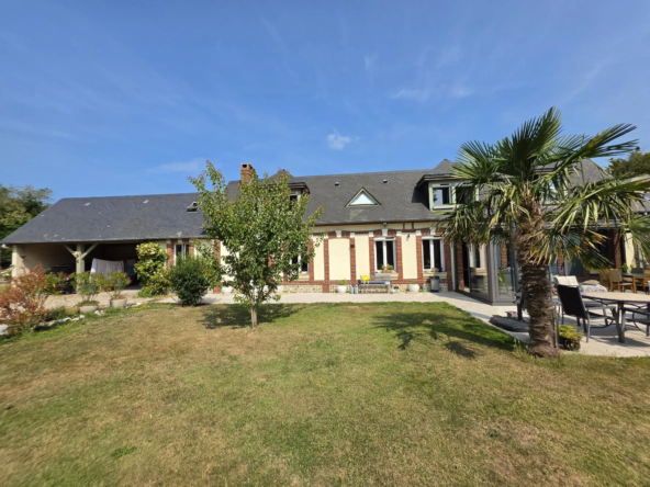 Longère de caractère à Fécamp proche de la mer avec jardin et dépendance