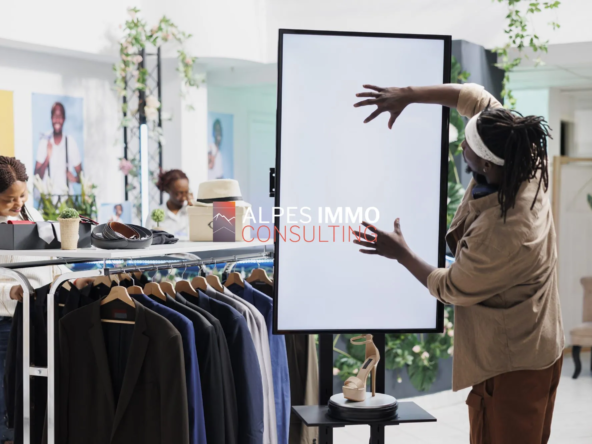 À vendre magasin de prêt-à-porter homme à Gap, emplacement numéro 1
