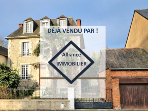 Maison à vendre à Saint-Méen-le-Grand, 102 m², 4 chambres, jardin, garage