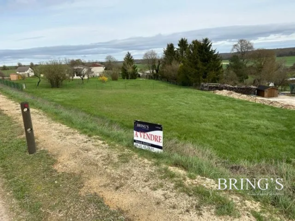 Terrain constructible de 11 ares à vendre près de Verdun, accessible et viabilisé