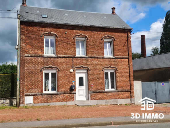 Maison individuelle avec jardin à Beugnies - Opportunité à saisir