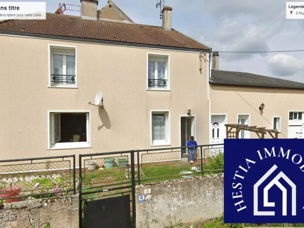 Charmante maison à vendre entre Avallon et Semur-en-Auxois avec garage et terrain
