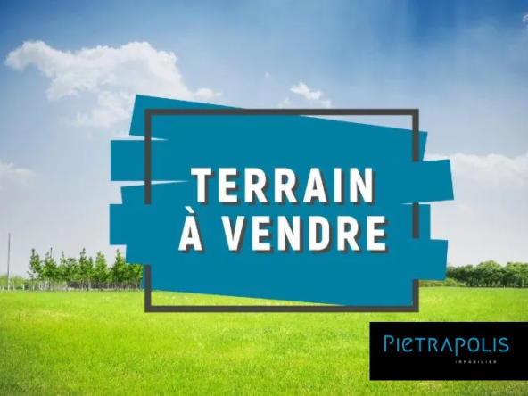Terrain constructible à vendre proche Mâcon, secteur viticole, 750 m²