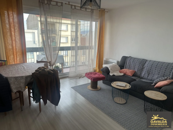 Appartement 3 pièces à vendre à Perpignan avec balcon et double vitrage