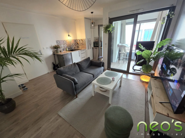Appartement 2 pièces à vendre avec loggia et parking à Cholet