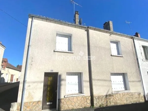 Maison à vendre à Buzançais avec jardin et dépendances, 94 m²
