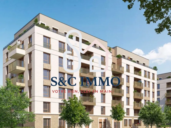 À vendre appartement T2 moderne à Sevran avec balcon et proximité commodités