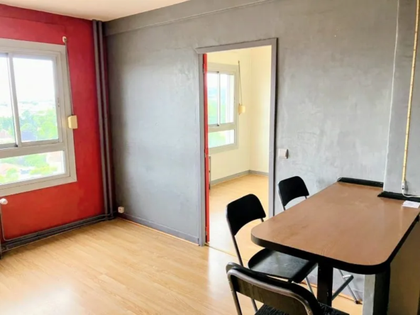 Investissement immobilier à Dijon Gare - Appartement T2 34 m² loué