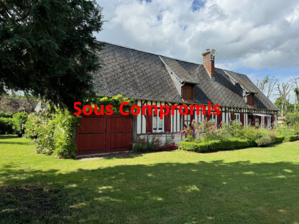 Maison à vendre à Bernay en Normandie avec dépendance et garage