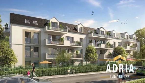 Appartement neuf à vendre à Maintenon, 3 pièces, terrasse, livraison 2026