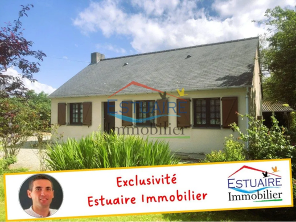 Maison à vendre à Saffré - 74 m², terrain 1000 m² avec dépendance