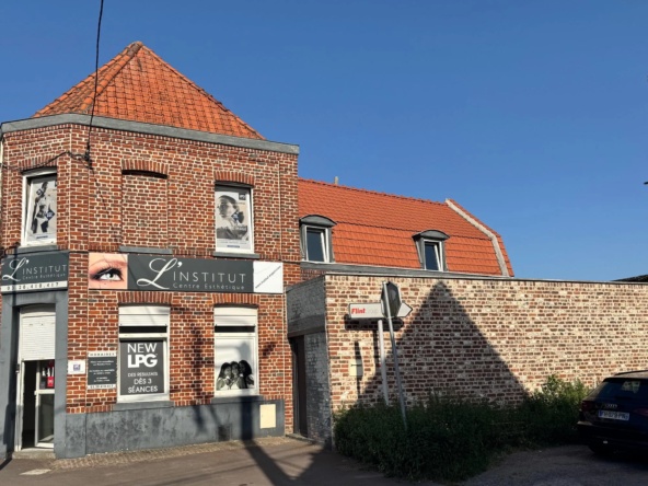 Local commercial de 115 m² à vendre à Fretin, idéal investissement ou transformation en habitation