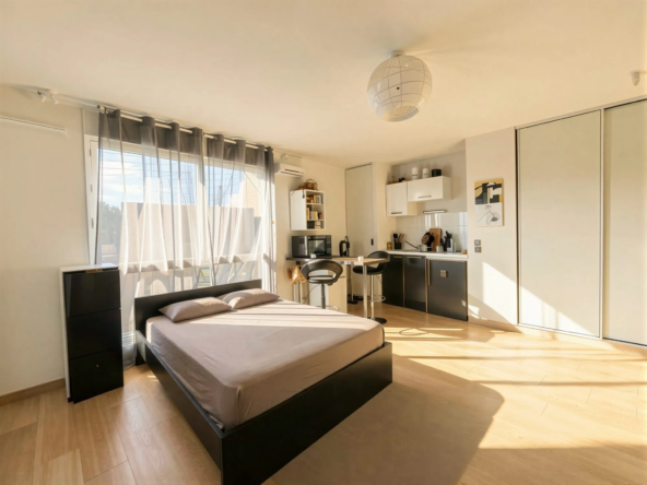 Studio à Rennes Mabilais – Résidence récente avec balcon et proche métro