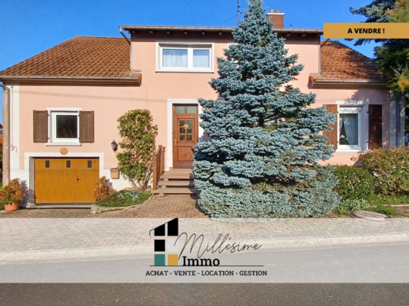 Maison individuelle à Bischtroff/Sarre de 175 m² avec jardin et potentiel de personnalisation