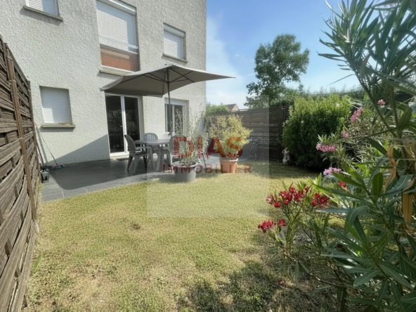 A vendre T2 avec jardin à Pontault-Combault, calme et lumineux