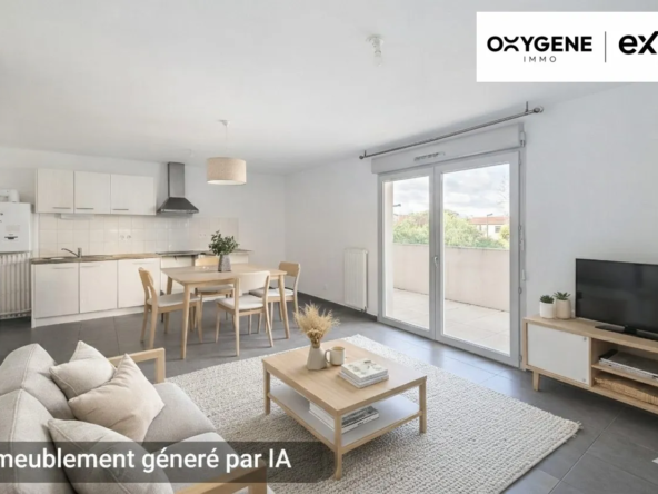 Appartement T3 avec terrasse et vue dégagée à Perpignan – Résidence récente