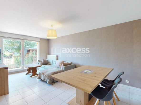 Appartement 3 pièces lumineux avec terrasse à Weyersheim