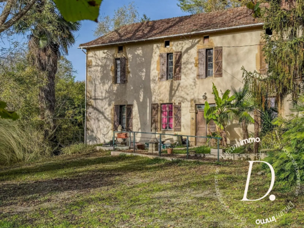 Propriété rare avec source historique à Marciac, Gers