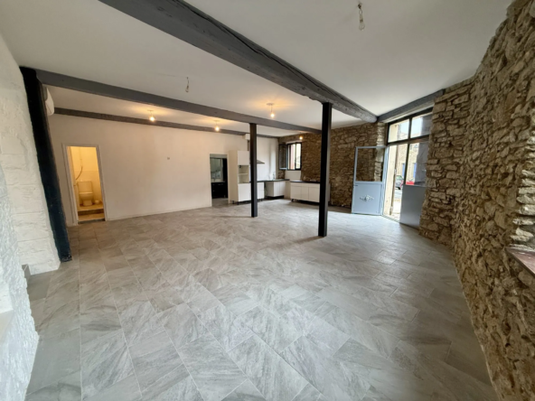Loft de 120 m² avec cour et parking à Conques-sur-Orbiel