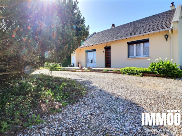 Maison de plain-pied avec jardin à Duclair, 73 m² et accès voie verte