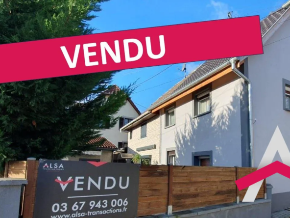 Maison à vendre à Froeningen de 93 m² avec terrasse et cave
