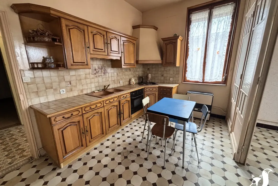 Maison à vendre à Bertry de 122 m² avec potentiel et petit terrain 