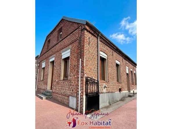 Maison à vendre à Bertry de 122 m² avec potentiel et petit terrain
