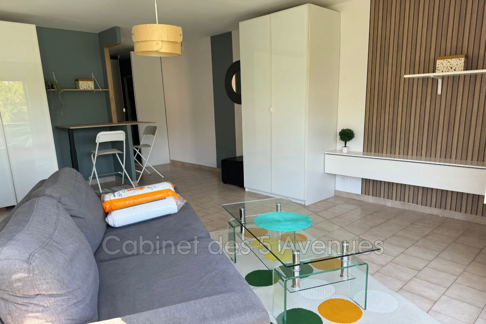 Appartement 1 pièce à vendre à Saint Jérôme, Marseille 13013 avec balcon et garage
