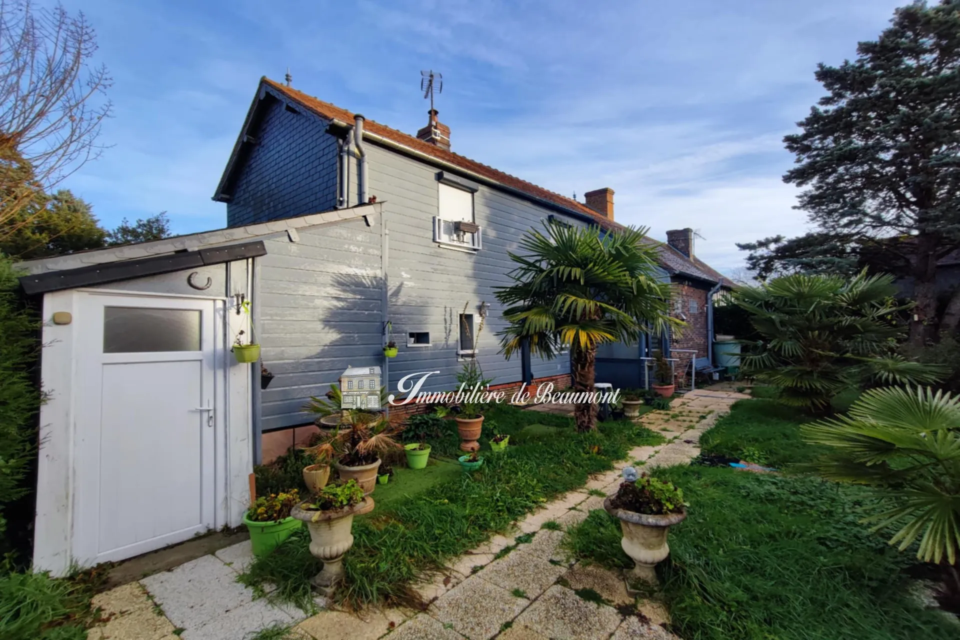 Maison de village à vendre au Mesnil-en-Ouche - 115 m² avec terrain arboré