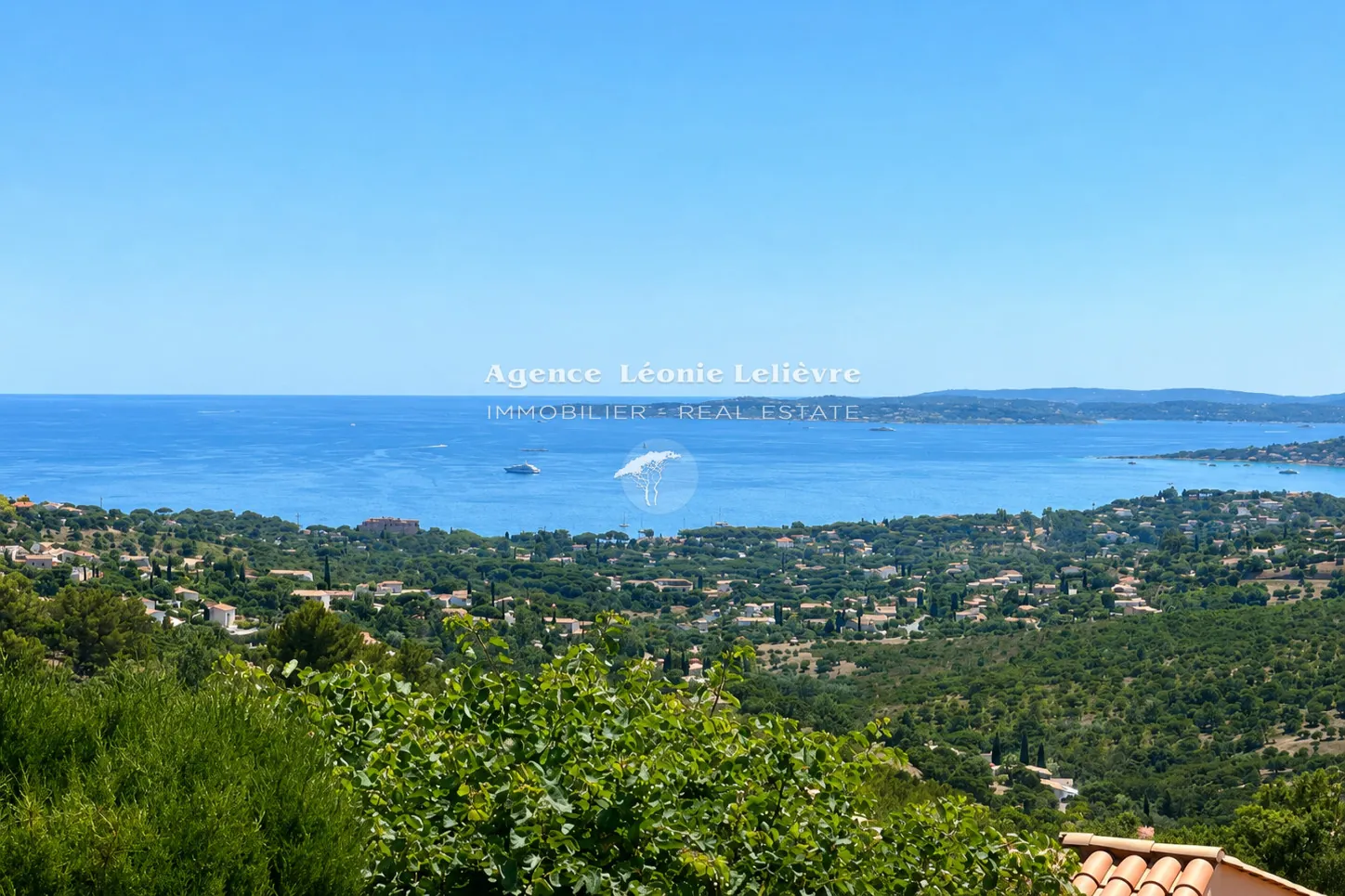 Appartement 2 pièces avec vue panoramique sur la mer aux Issambres