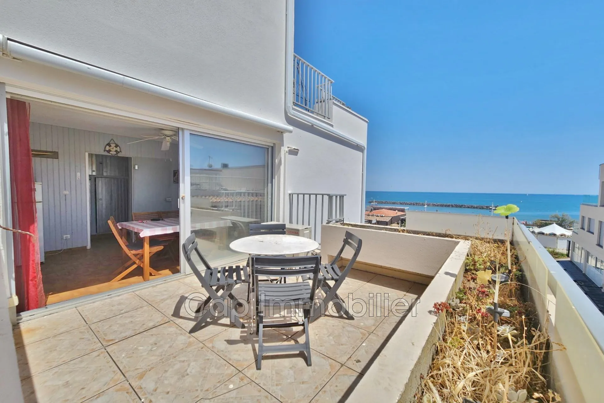 Vente Appartement 2 Pièces avec Vue Mer au Cap d'Agde