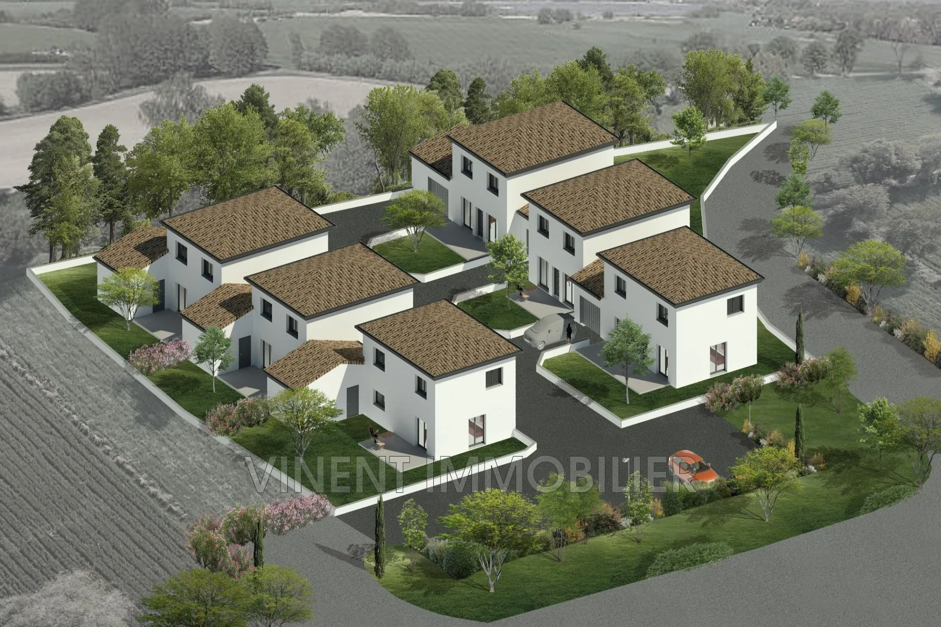 Maison neuve de 86 m² à Rochemaure - livraison 2023