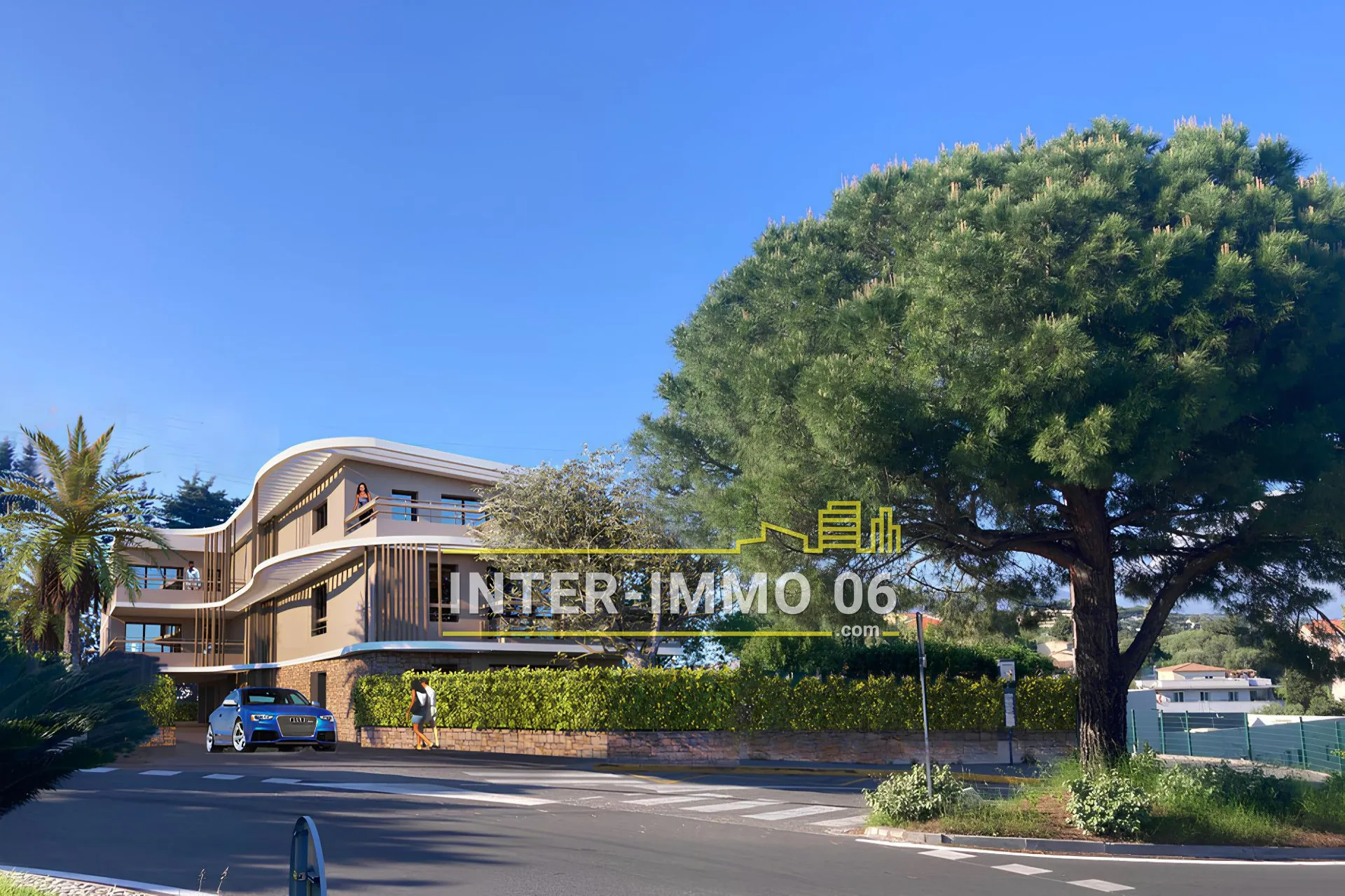 A vendre appartement 2 pièces avec terrasse et vue mer à Villeneuve Loubet