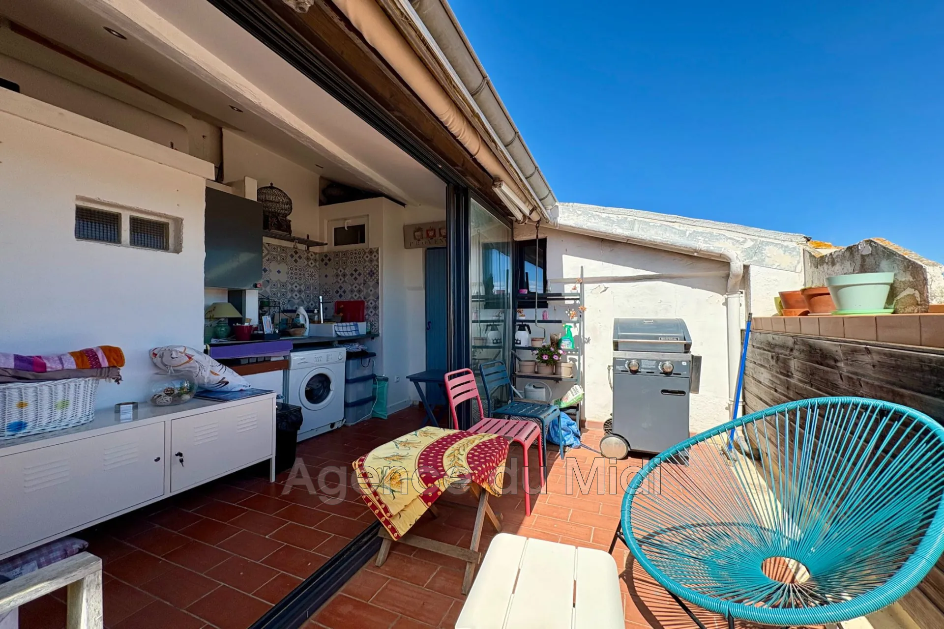 Charmante maison de caractère à Leucate avec terrasse et vue campagne