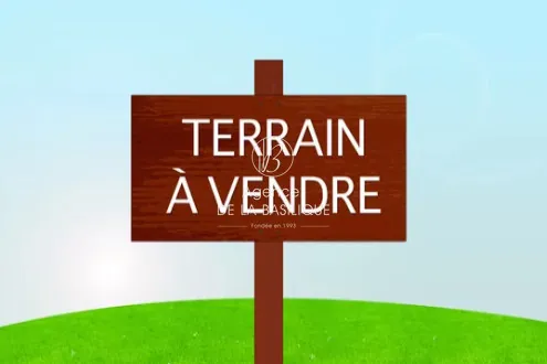 À vendre terrain constructible à Brue-Auriac de 1717 m², calme, viabilités en bordure