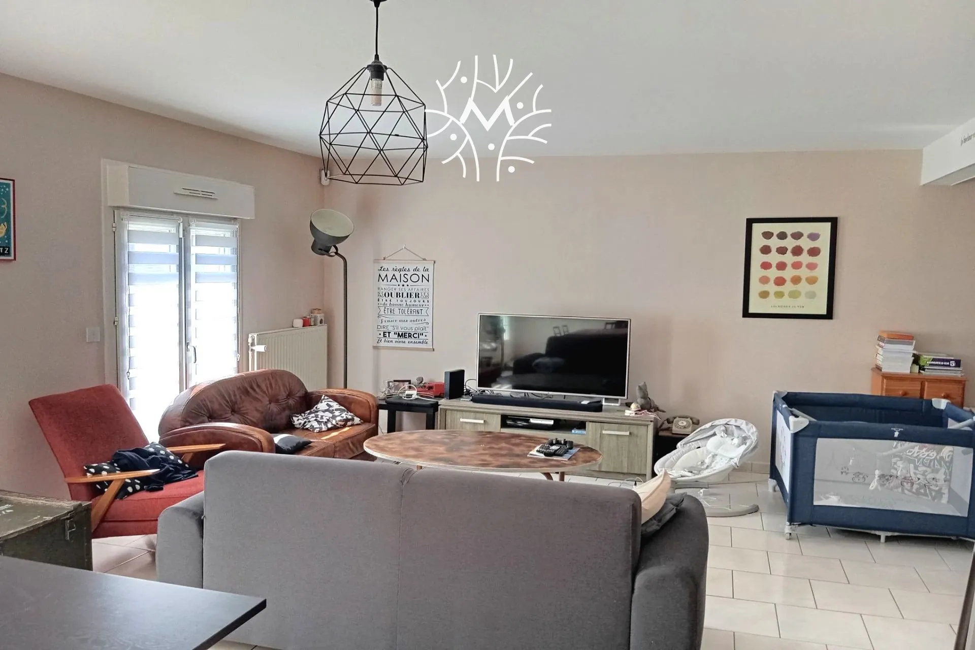À vendre maison 2 chambres à Rethel, environnement calme, jardin et garage, idéalement située entre Reims et Charleville-Mézières