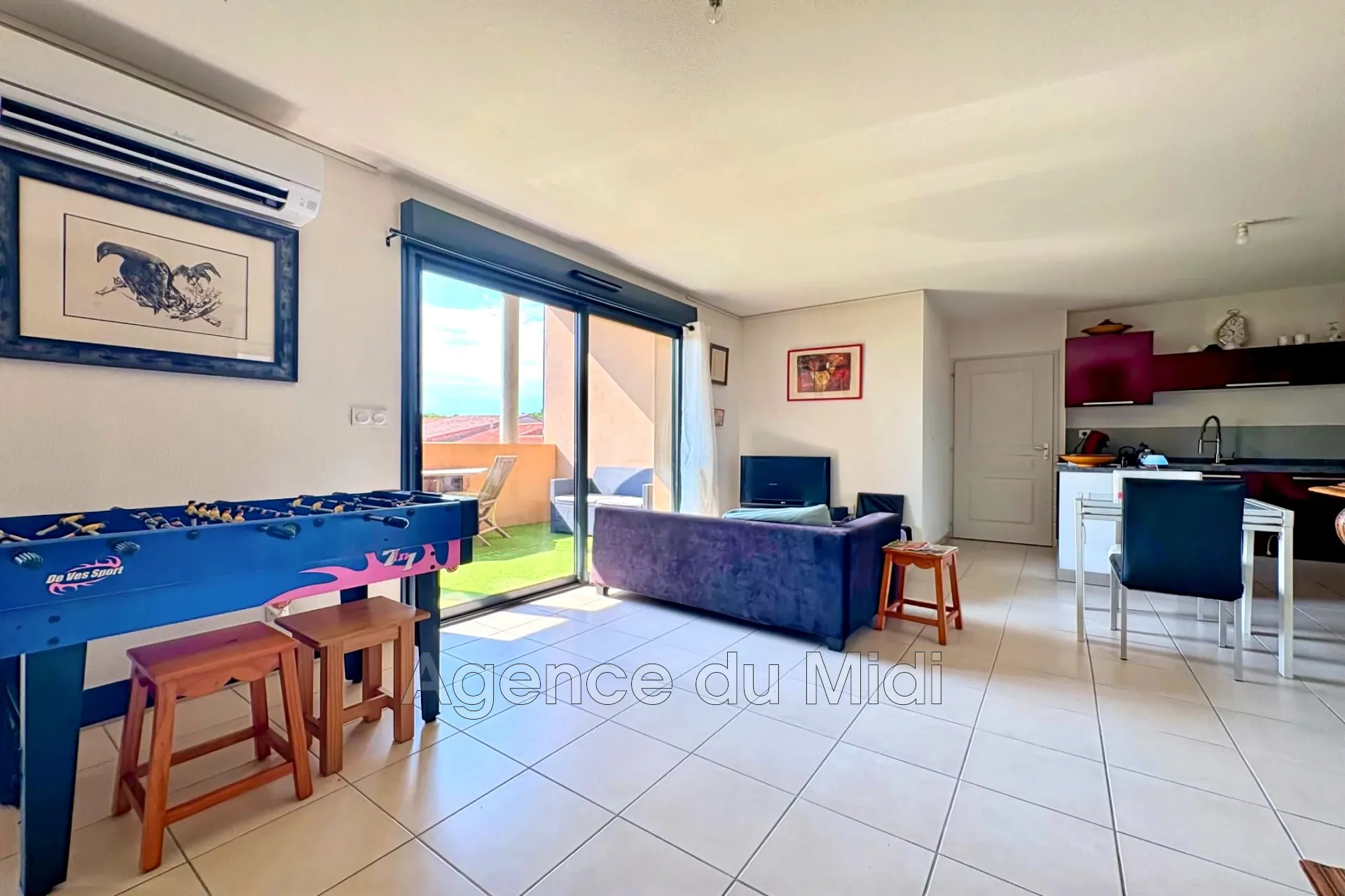 Appartement T4 à Leucate Village avec terrasse, garage et proximité mer