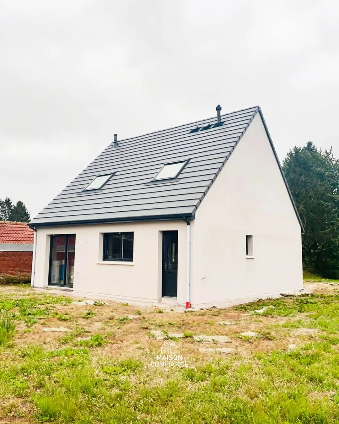 Maison neuve de 102 m² avec 3 chambres à Berteaucourt-lès-Thennes
