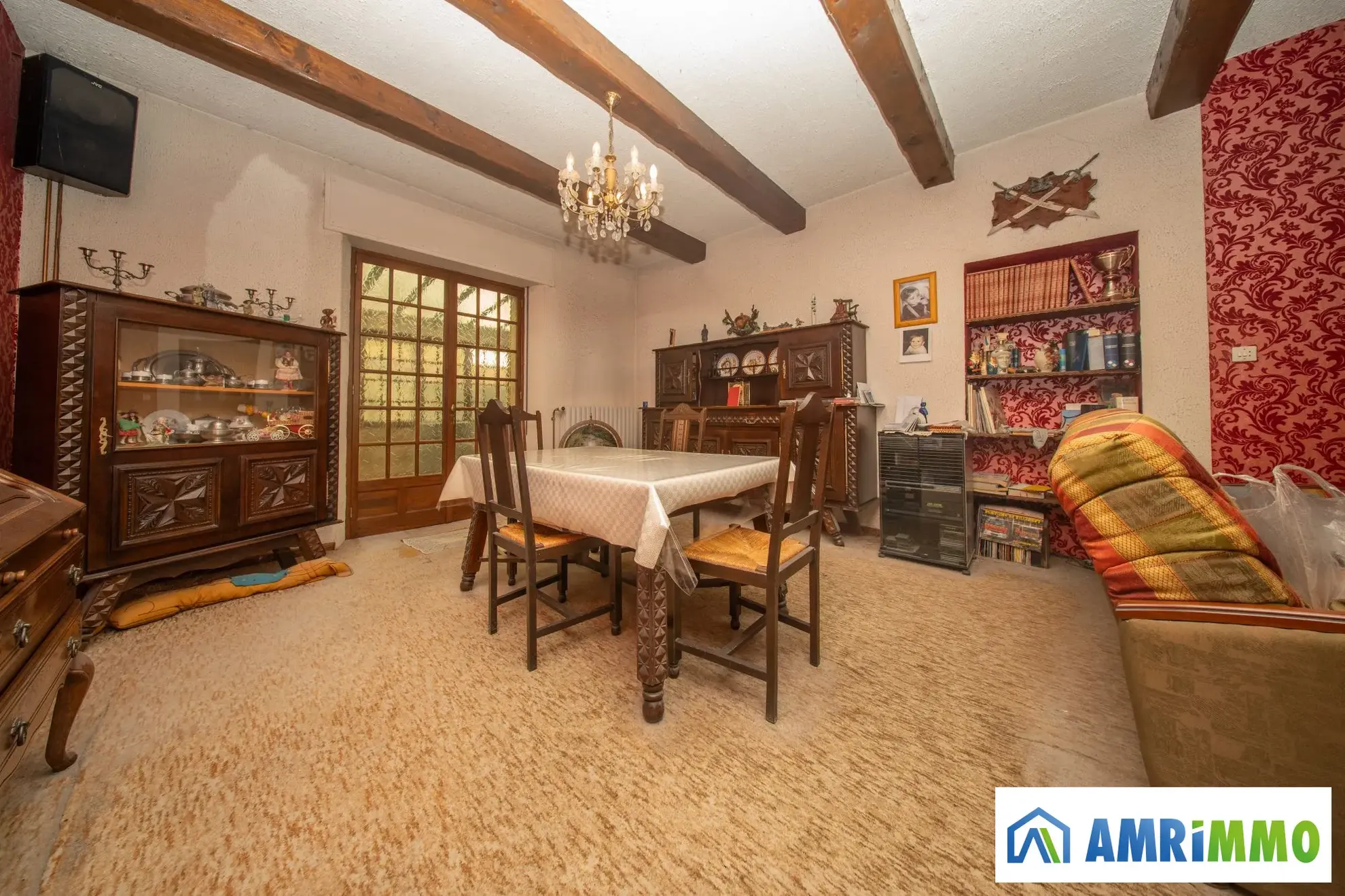 Maison à rénover avec grand terrain à Crusnes (54680), charme de l'ancien