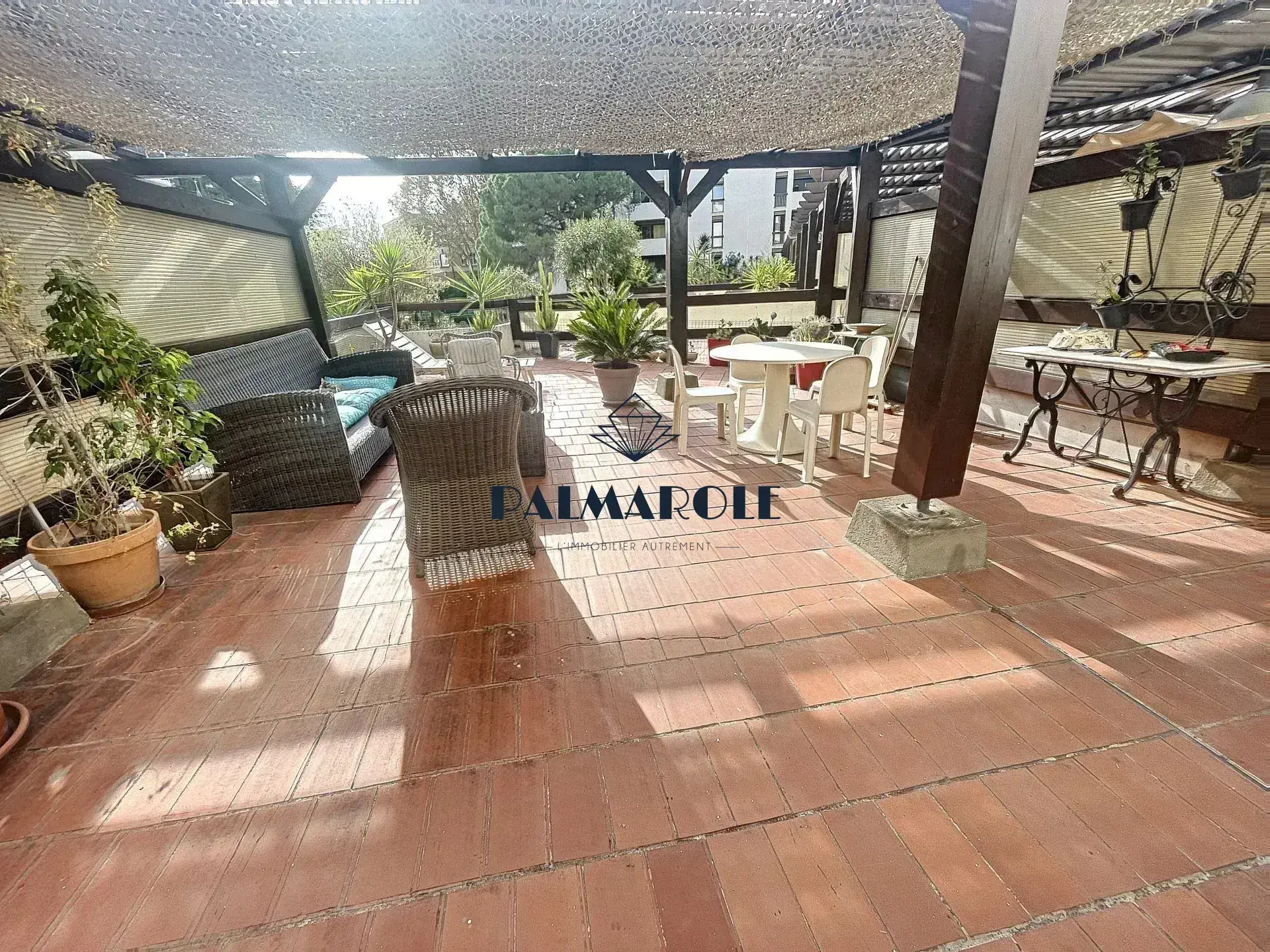 Appartement T3 avec terrasse de 46 m² à Perpignan - Résidence sécurisée