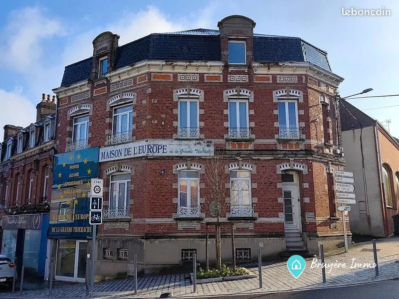 Immeuble à vendre à Fourmies, centre-ville, investissement rentable