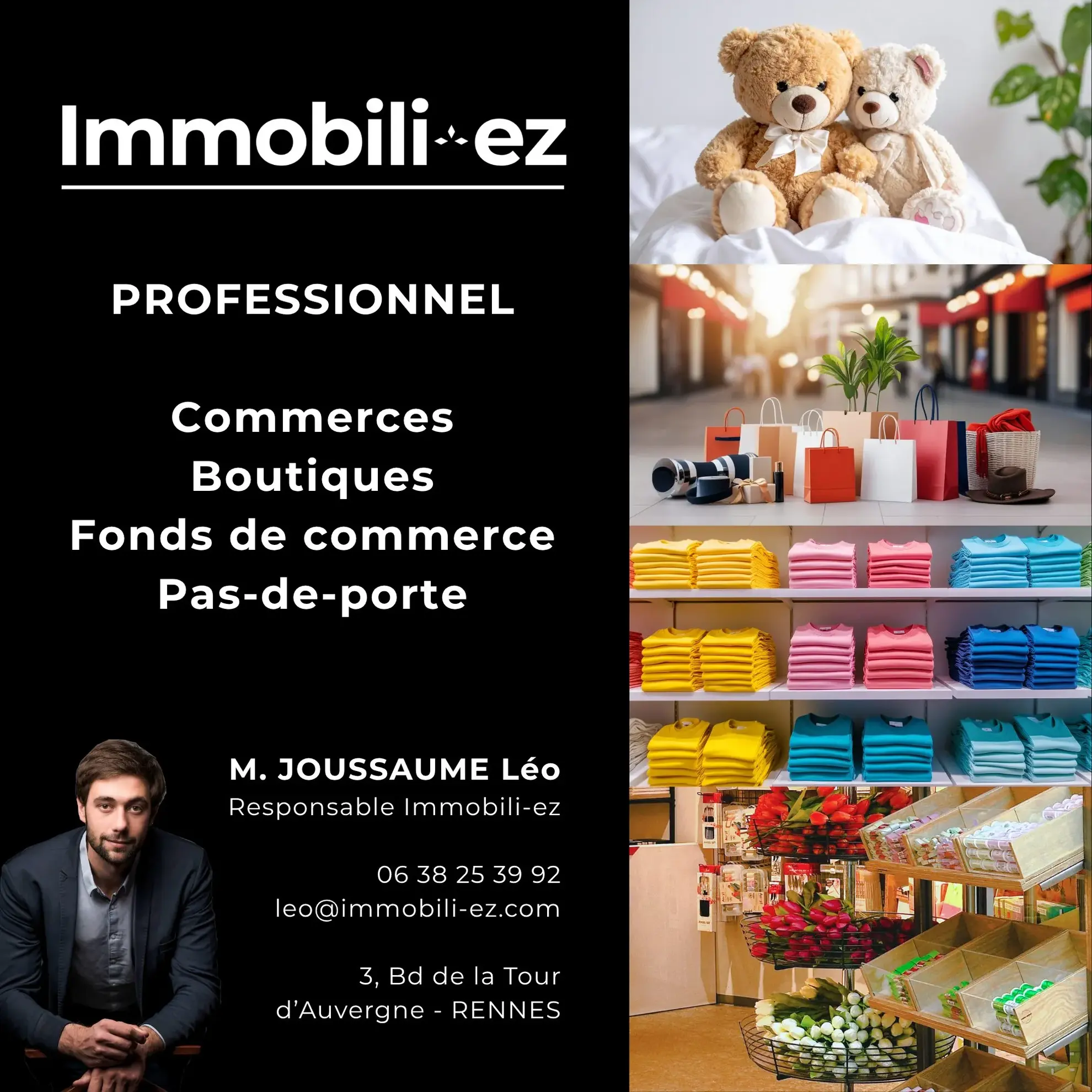 Fonds de commerce à vendre à Saint-Malo intra-muros – Opportunité unique