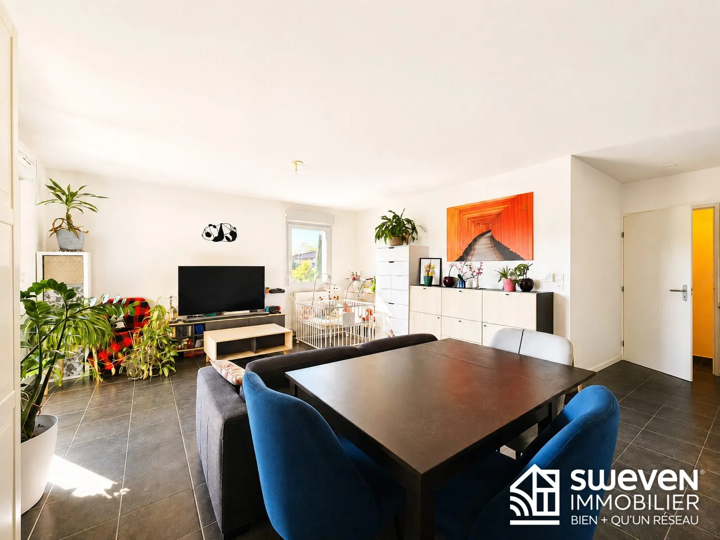 A vendre T3 lumineux avec balcon à Léguevin, parking privé et ascenseur