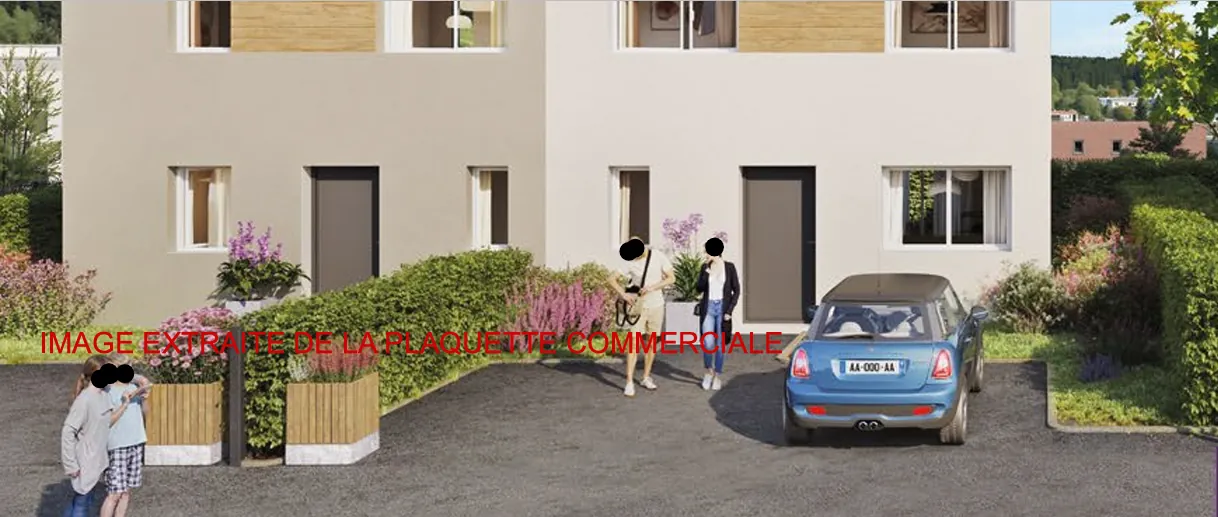 Appartement 2 pièces en rez-de-jardin à Louviers, livraison 2028, avec parking inclus