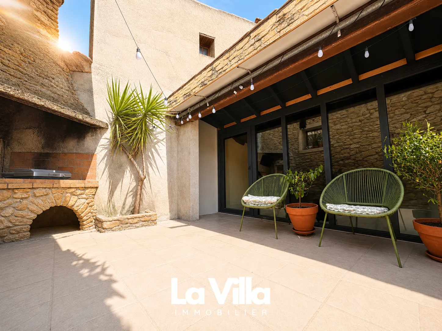 Maison de village avec terrasse à Bédarrides – 4 chambres, charme authentique