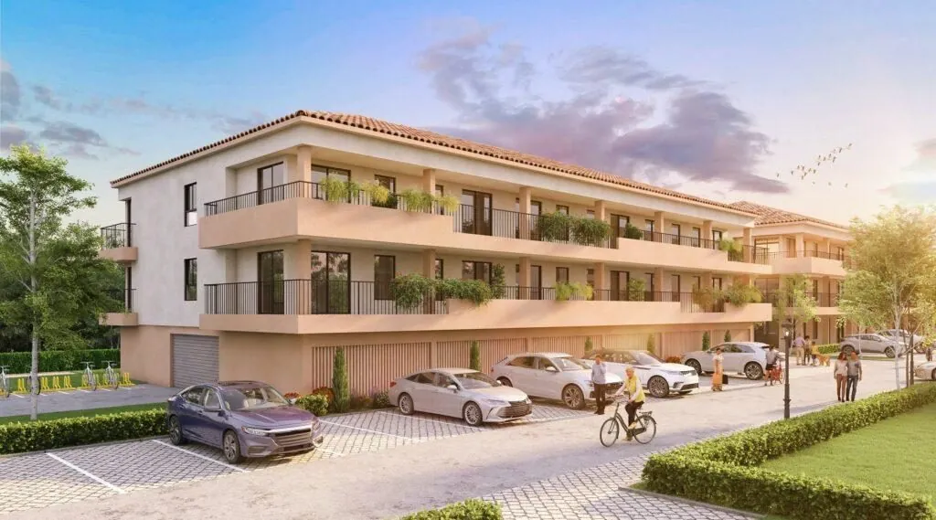 Appartement neuf à Lucciana dans la résidence Le Parc de Papalia avec terrasse